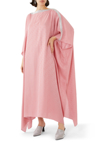 S-Wave Embellished Kaftan Dress